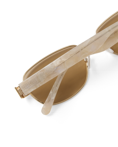 THE ADDISON - GOLD-PEARL TORT-BEIGE