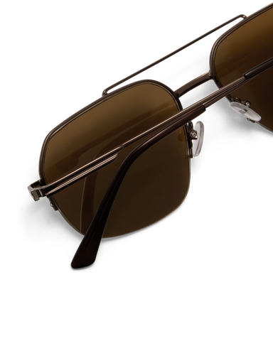 THE HOOPER - BRONZE-DARK CHOCOLATE