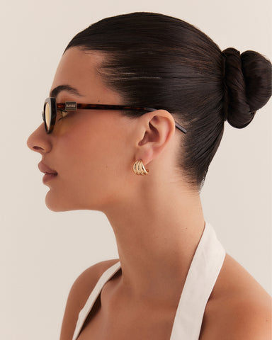 THE OLIVIA - HAVANA TORT-YELLOW