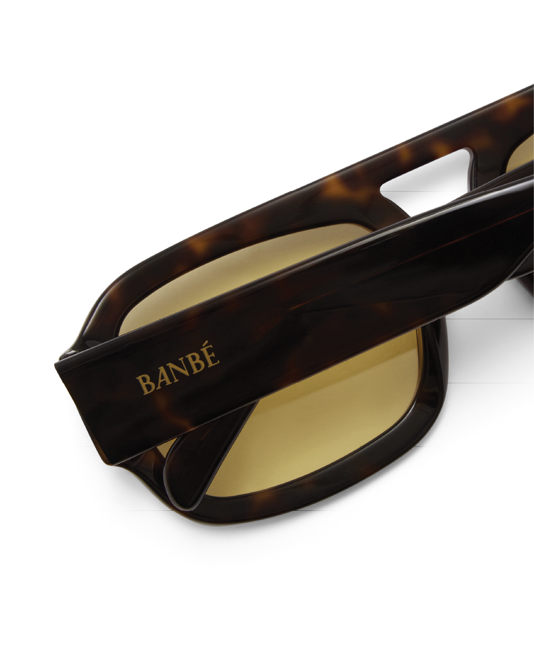 THE SUKI - DARK HAVANA TORT-YELLOW